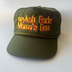 Erykah Badu Mama’s Gun Tour Cap
Baduizm Tyrone Bag Lady Hat Concert Tour